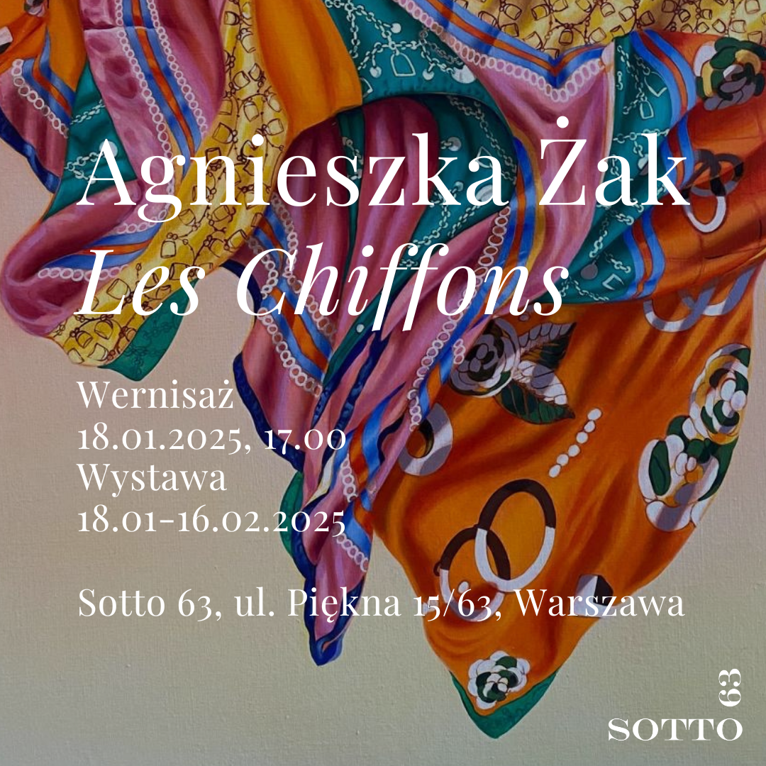 Agnieszka Zak Solowa wystawa Les Chiffons